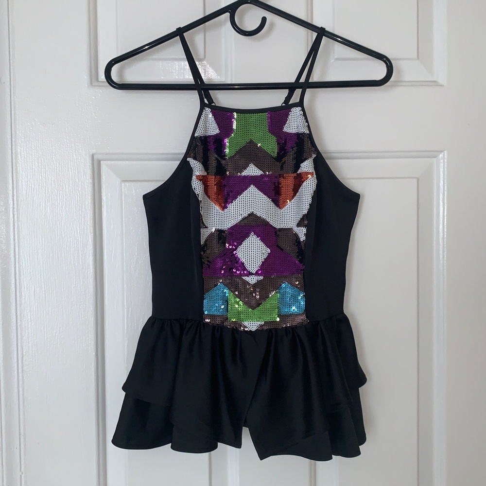 Bebe Peplum Tank
